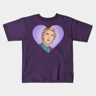 Coriolanus snow purple heart Kids T-Shirt